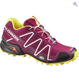 Salomon Speedcross 3 Women's Trail Running Shoes - Size: 6 - Colour: PURPLE-BLK-YEL Salomon Speedcross 3 Women's Trail Running Shoes - Size: 6 - Colour: PURPLE-BLK-YEL